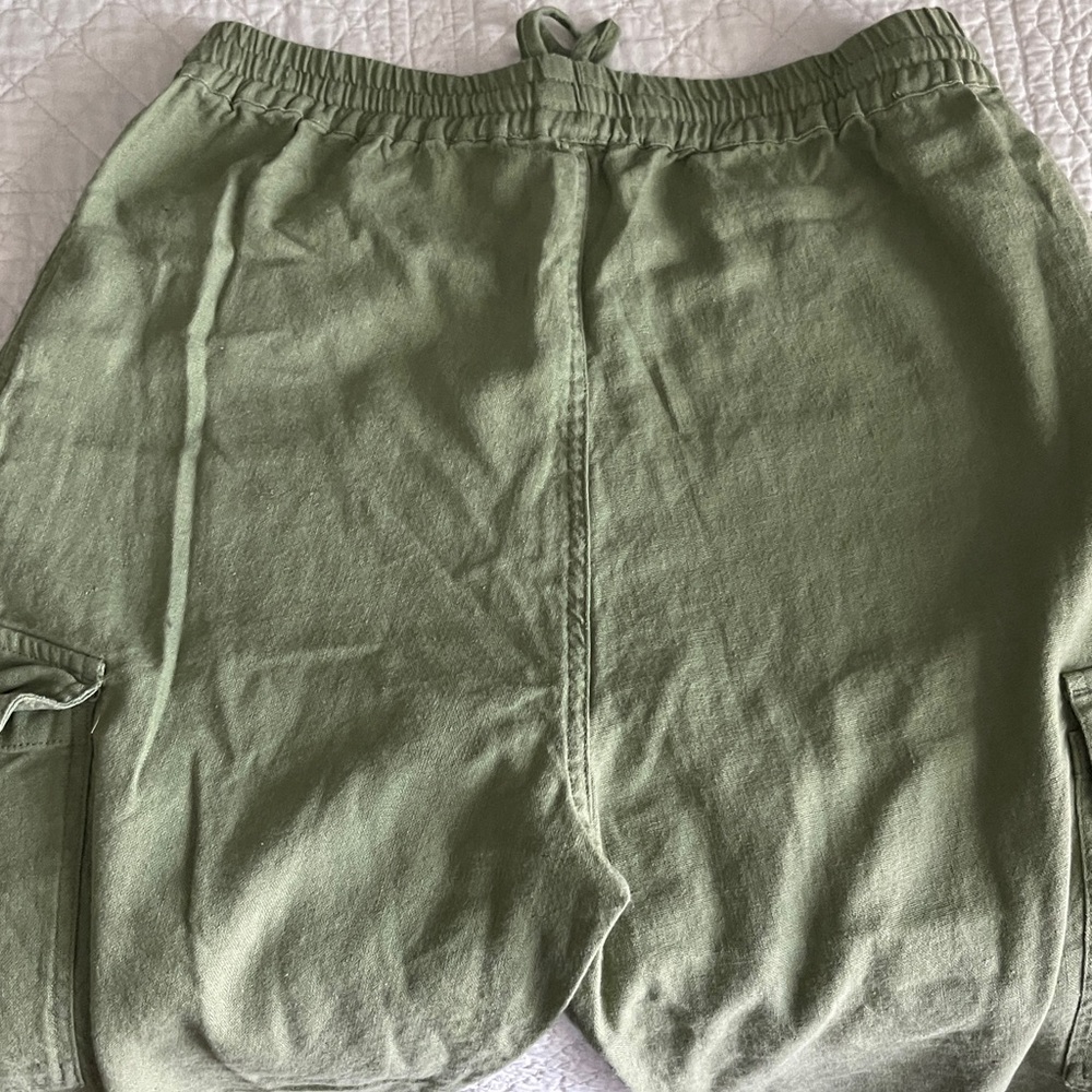 Love Tree sage green Drawstring Pants - Picture 5 of 6